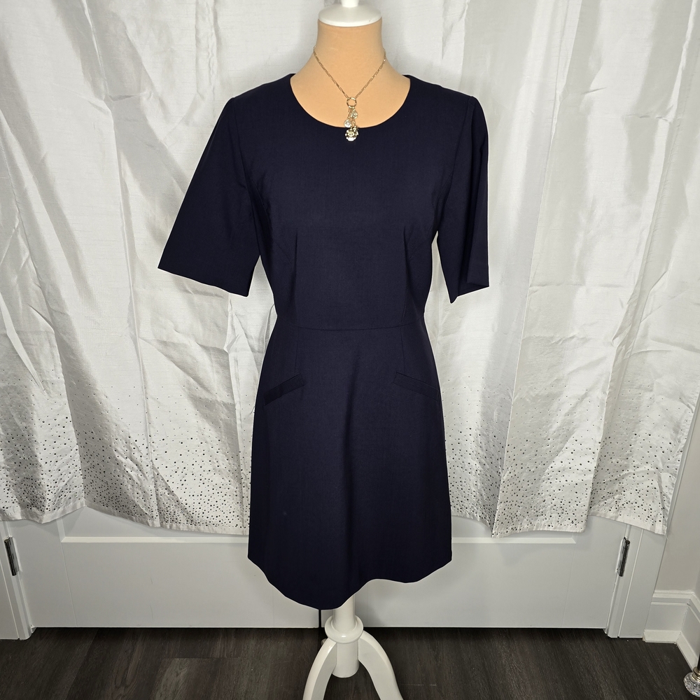 NWT J. Crew Dark Blue Mini Dress